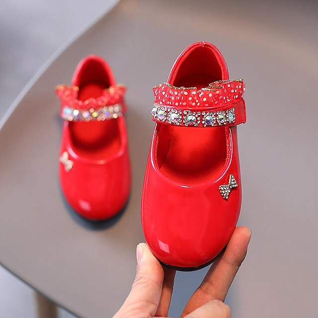 Jane Shoes Daily Flats Lolita Girls' Dress Mary Water PU