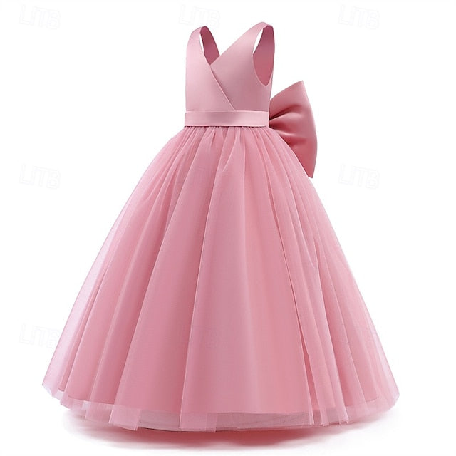Girls' Girl Kid's Dress Princess Flower