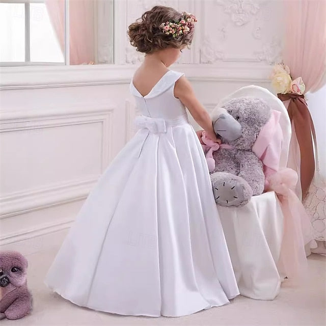 Flower Girl Formal Girls' Dress Kid's Lace