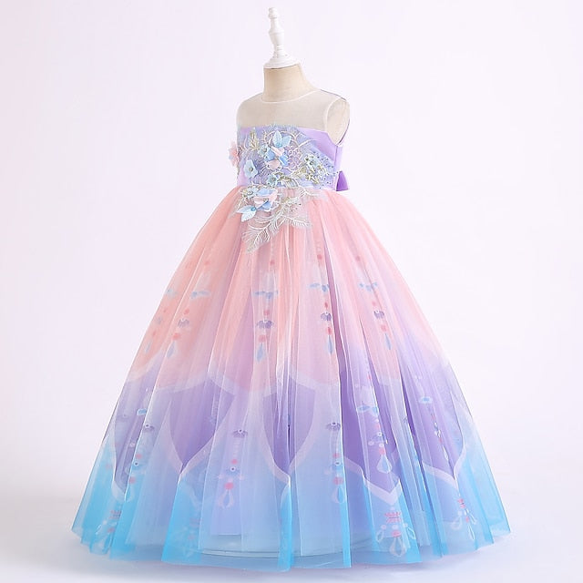 Flower Girl Dress Kids Party Girls'