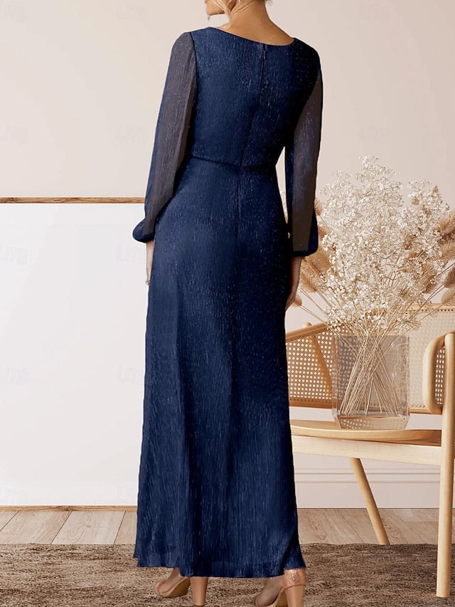 Mother Neck V the Guest A-Line Wedding Bride Dress of Elegant