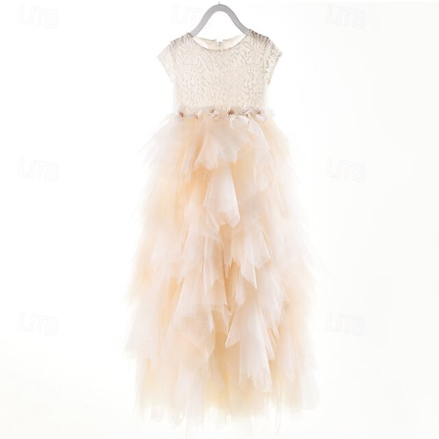 Dress Girls' Kid's Princess Girl Flower