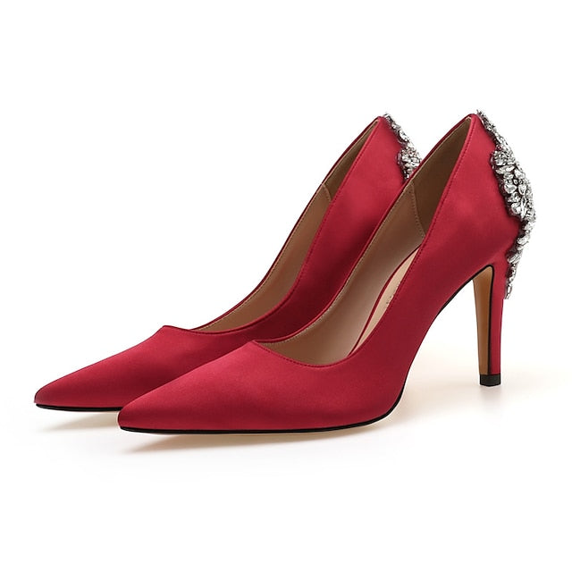 Bridesmaid Wedding Pumps Women's Shoes Dress Bridal Office