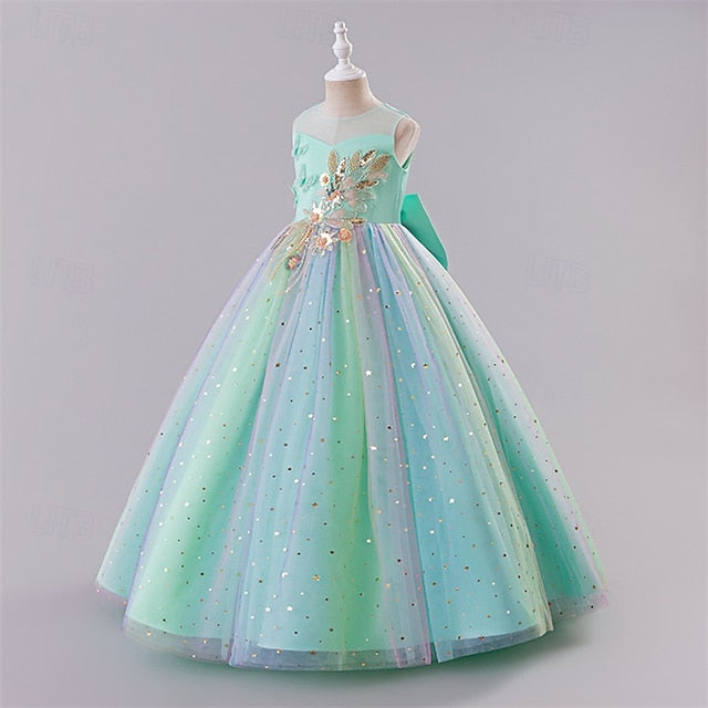 Dress Girls' Princess Flower Kid's Girl