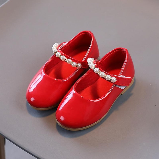 Jane PU Flats Lolita Water Daily Dress Girls' Mary Shoes