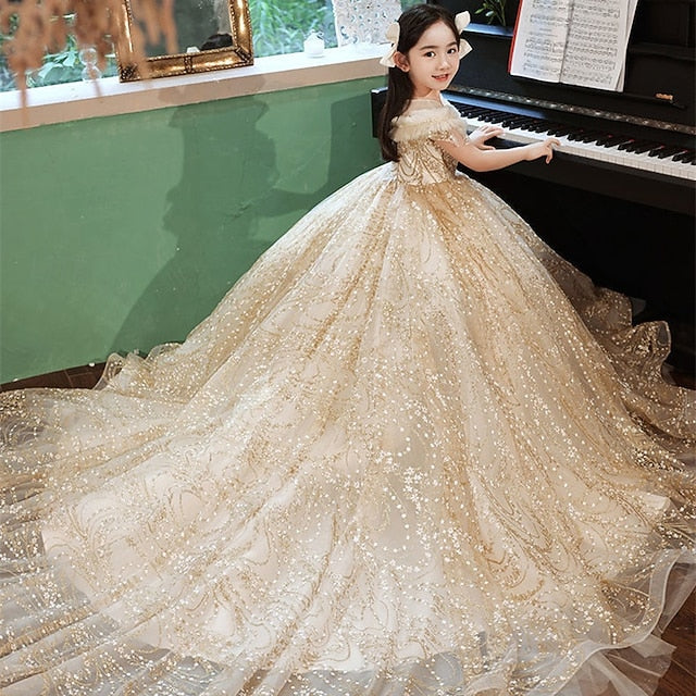 Princess Kid's Girl Dress Girls' Flower