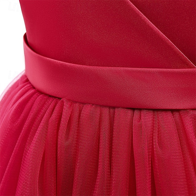 Girls' Girl Kid's Dress Princess Flower