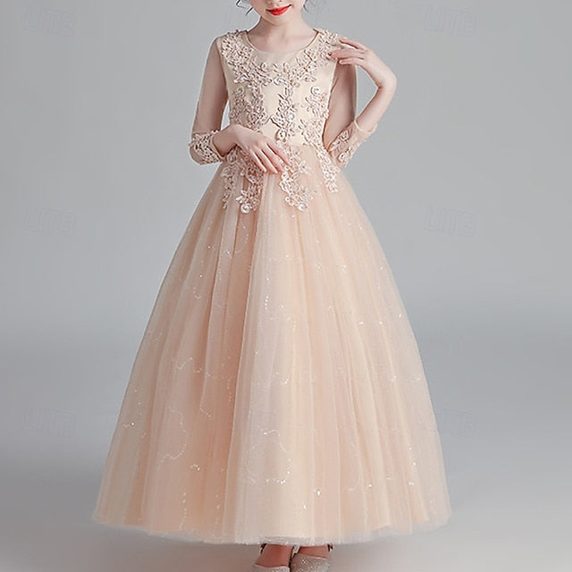 Flower Girl Princess Kid's Girls' Dress