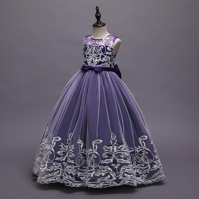 Princess Girl Kid's Dress Flower Girls'
