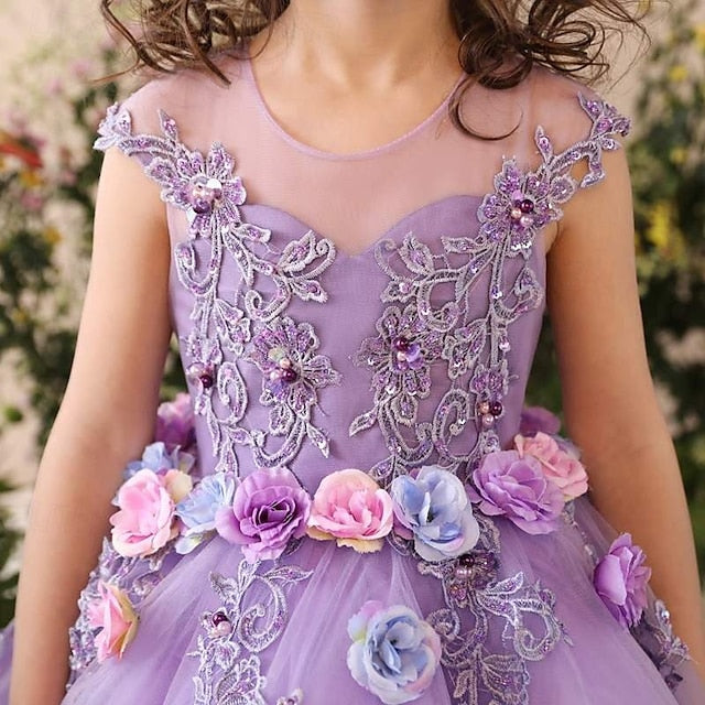 Flower Kid's Dress Girls' Girl Princess
