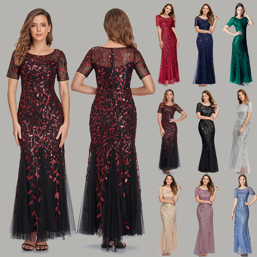 Long Gown Dress Mixed Wholesale