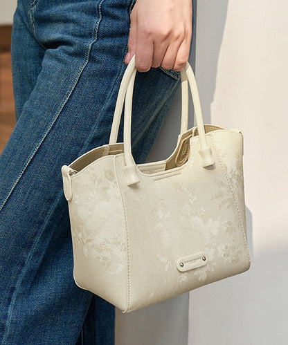 New Fashion Print 2025 Tote Large Capacity Bag Apricot