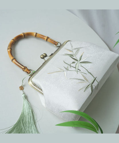 Bag New Bamboo Style Embroidery Tote Chinese Handmade