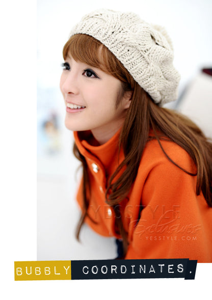 Cable Knit Beret