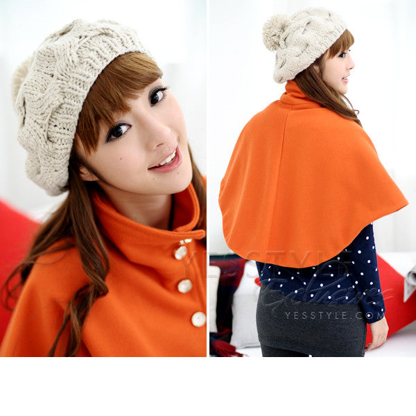 Cable Knit Beret