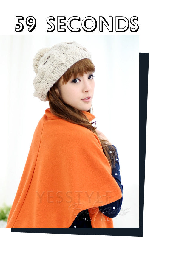 Cable Knit Beret