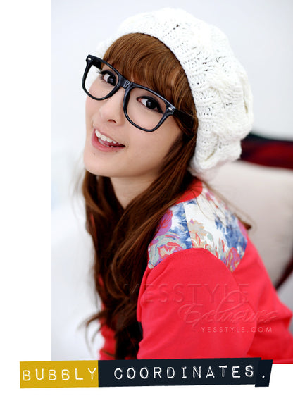 Knit Cable Beret