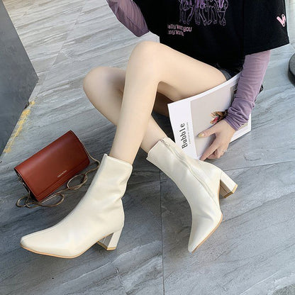 Heel Booties Block