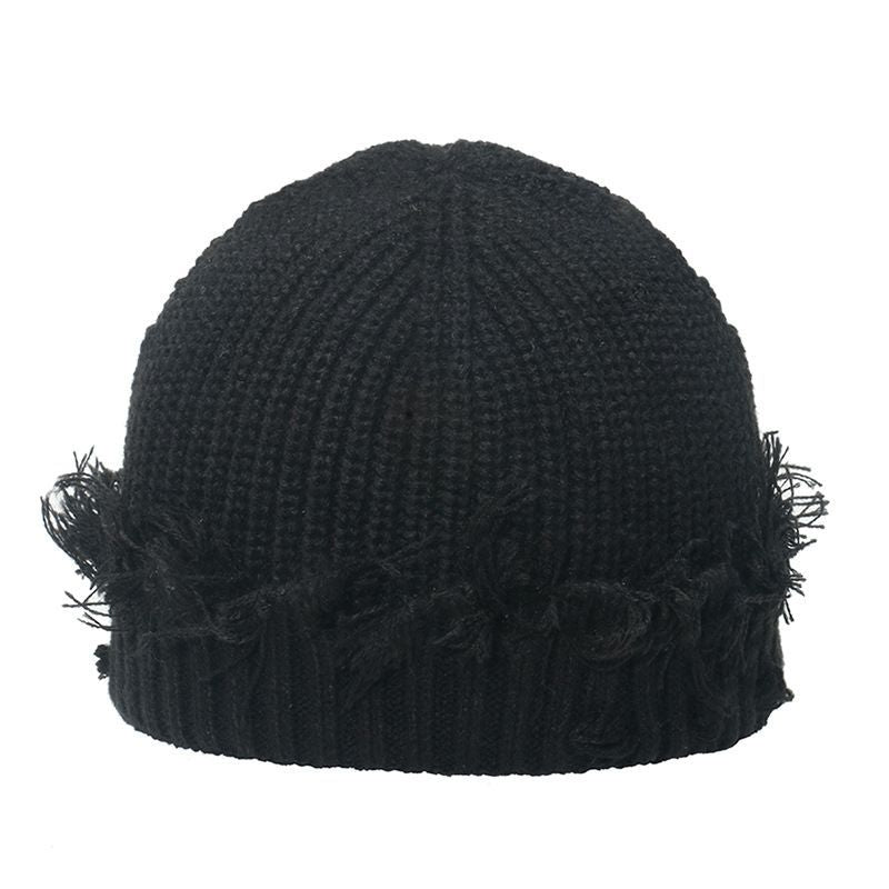 Sample Distressed Knit Beanie