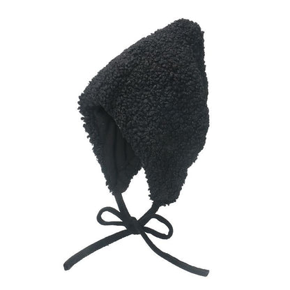 Sample Faux Shearling Bonnet Hat
