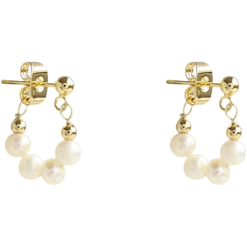 Faux / Pearl Clip-On Earring Drop