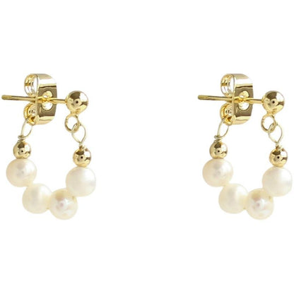 Faux / Pearl Clip-On Earring Drop