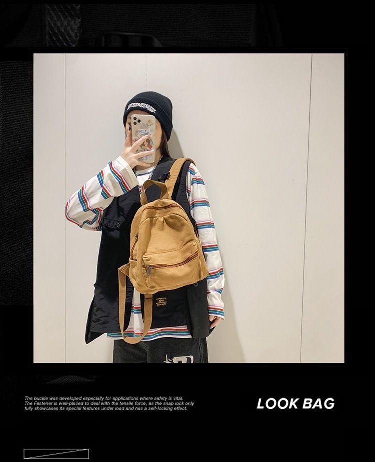 Plain Backpack