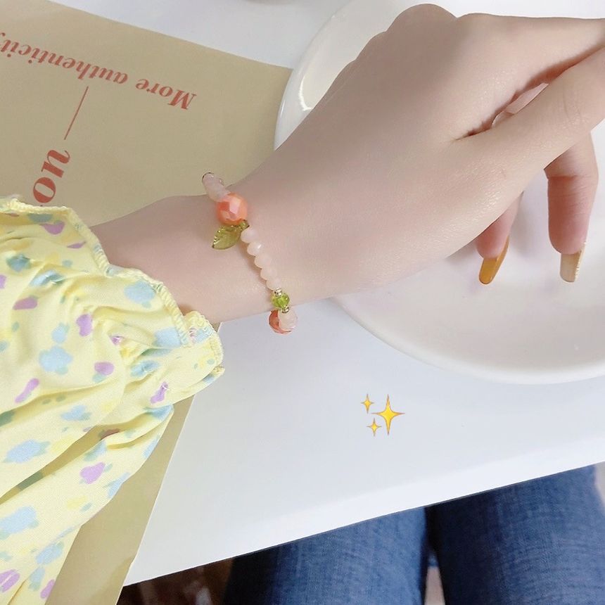 Sample Fruit Faux Crystal Bracelet