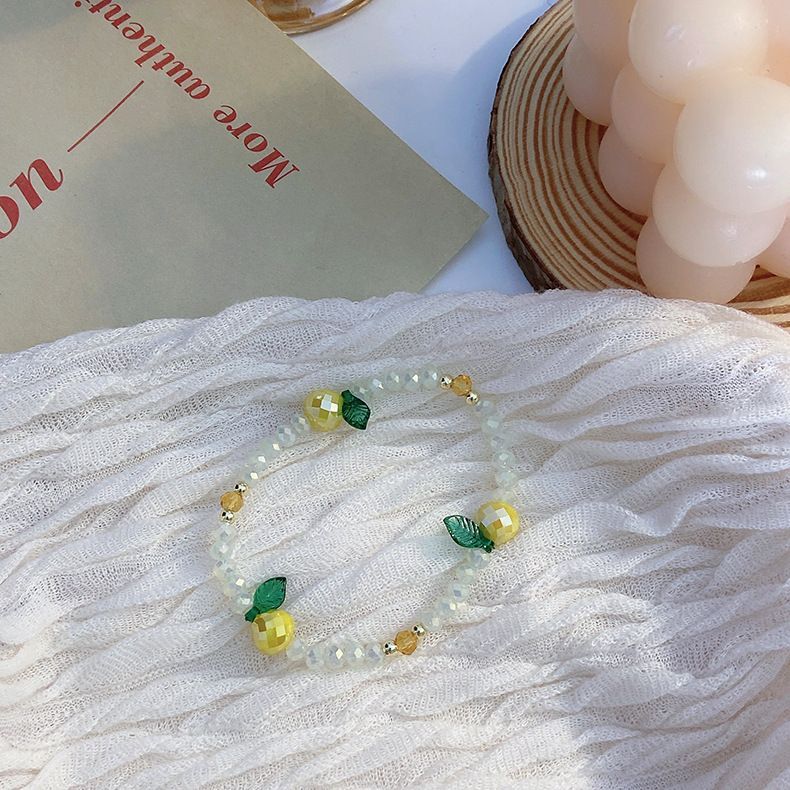 Sample Fruit Faux Crystal Bracelet
