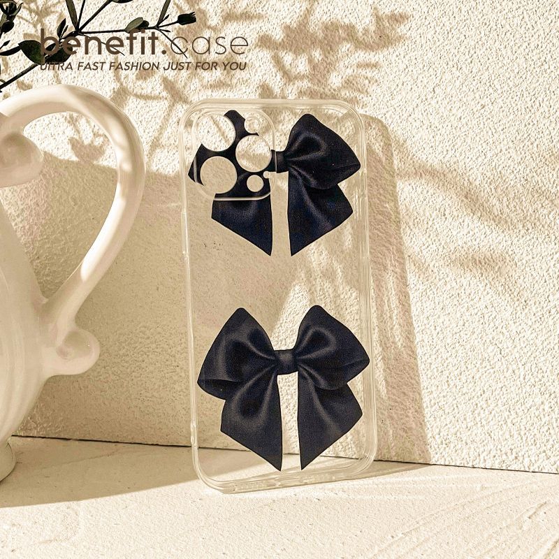 Sample Bow Transparent Phone Case