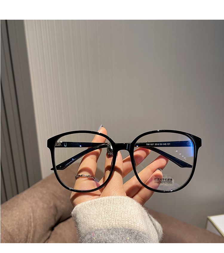 Round Eyeglasses Resin