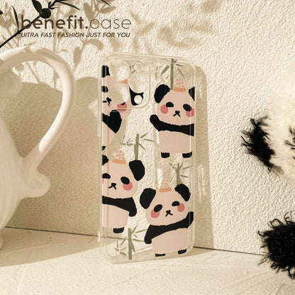 Sample Panda Transparent Phone Case