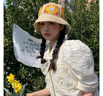 Sample Woven Bucket Hat