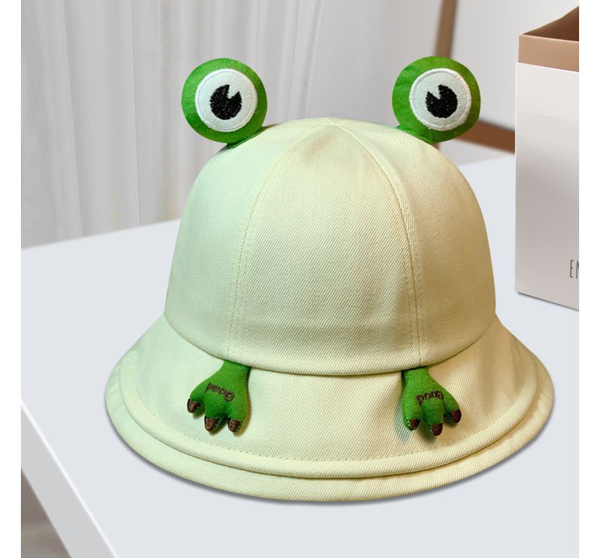 Sample Frog Detail Bucket Hat
