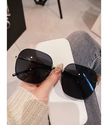Frame Metal Sunglasses Square