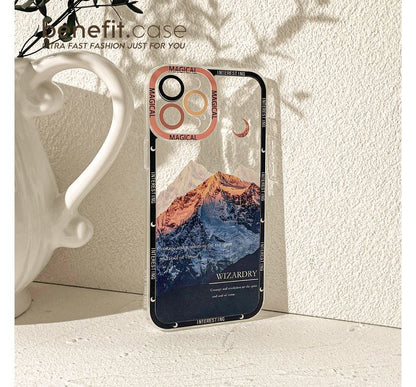 Sample Mountain Transparent Phone Case