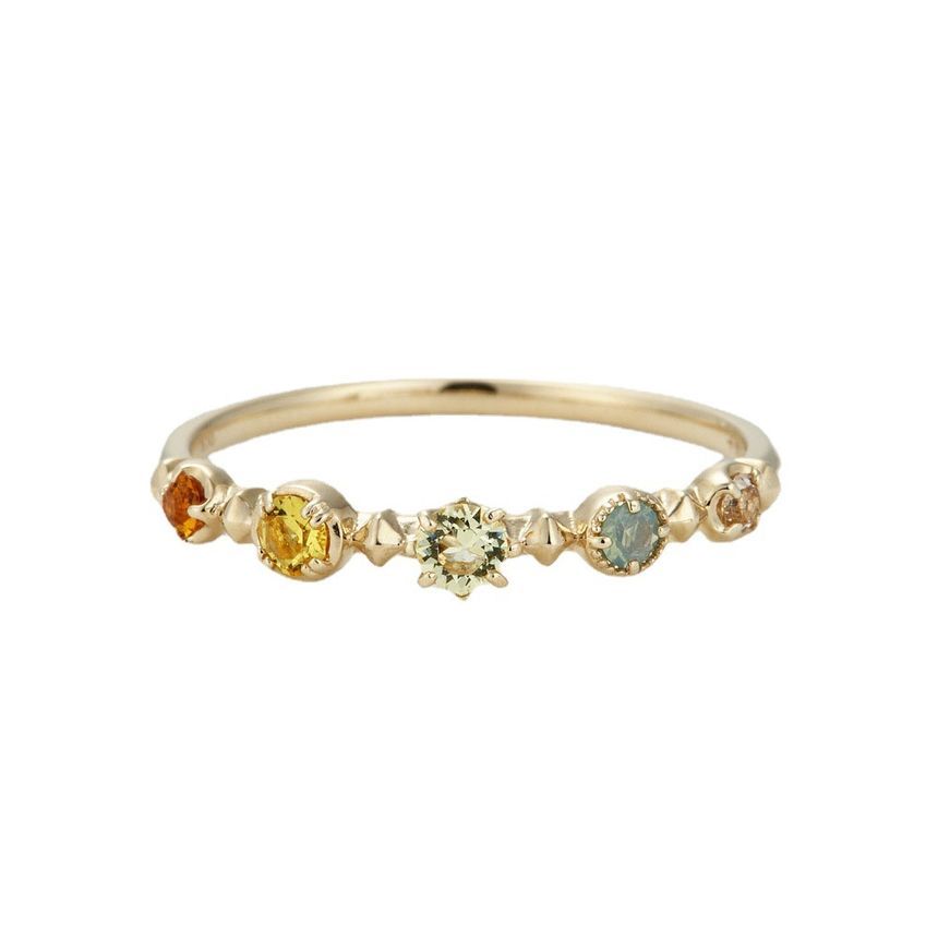 Sample Rhinestone Sterling Silver Ring