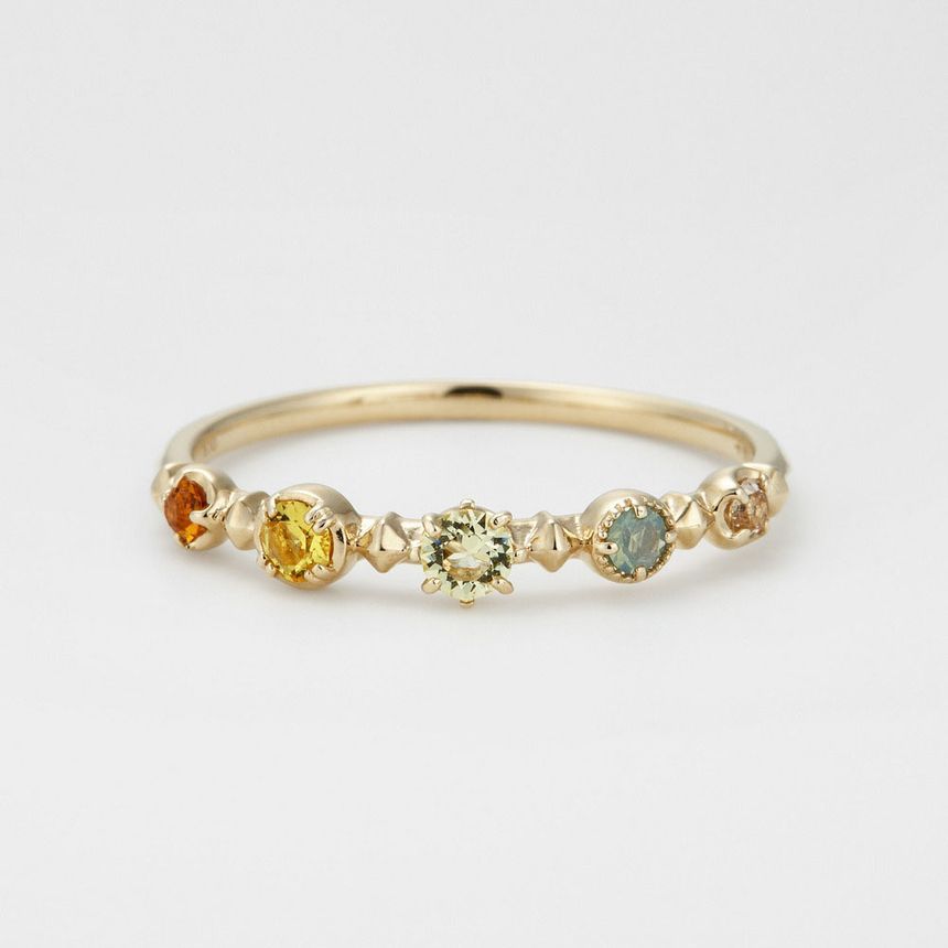 Sample Rhinestone Sterling Silver Ring