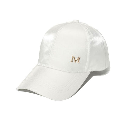 Sample Lettering Satin Baseball Cap