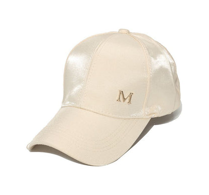 Sample Lettering Satin Baseball Cap