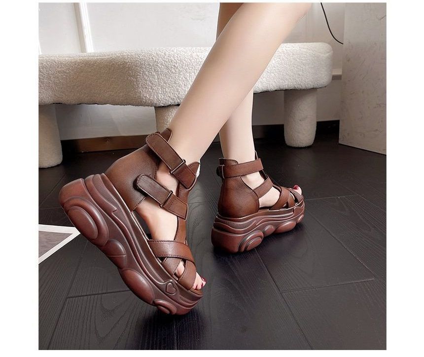 Platform Gladiator Sandals