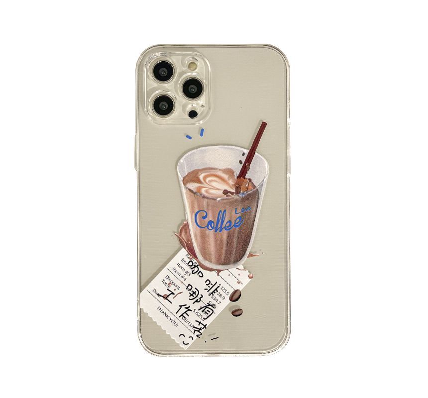 Sample Coffee Transparent Phone Case