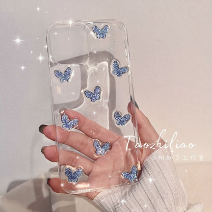 Sample Butterfly Transparent Phone Case
