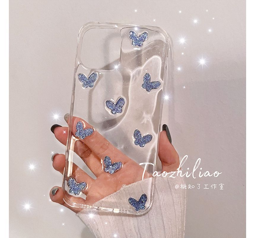 Sample Butterfly Transparent Phone Case