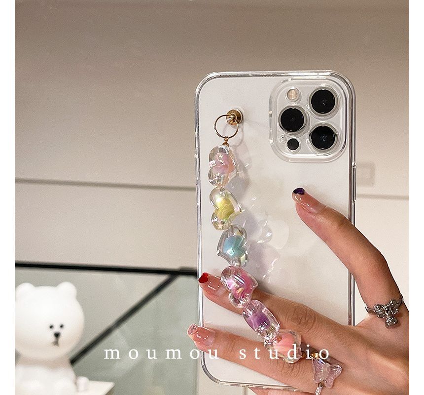 Sample Chain Transparent Phone Case