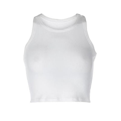 Tank Top Plain Cropped