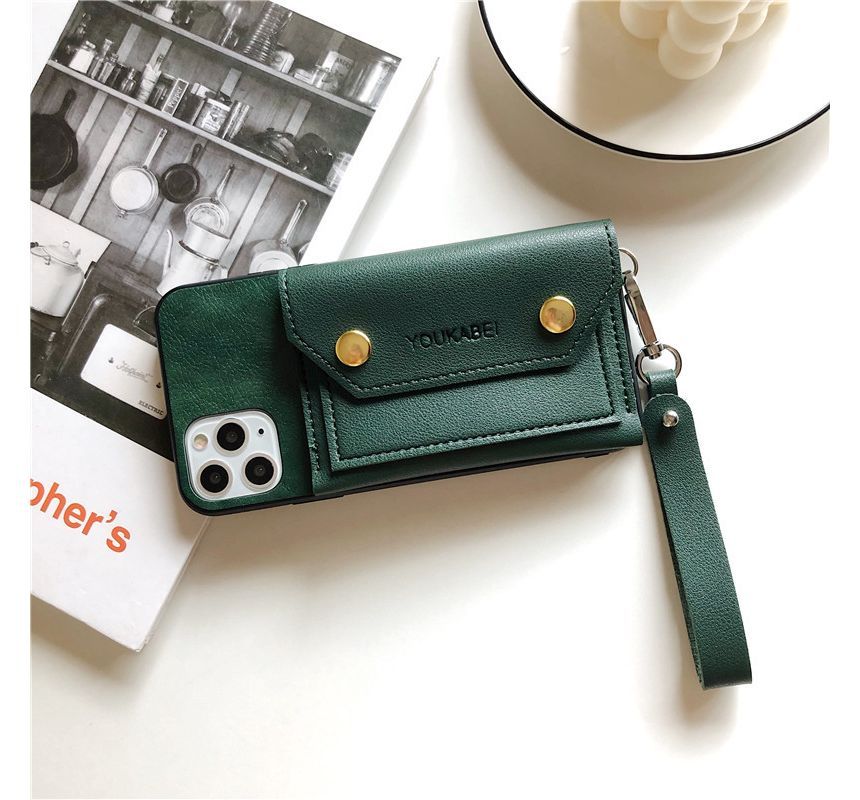 Sample Faux Leather Coin Purse Phone Case