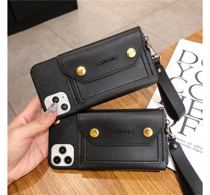 Sample Faux Leather Coin Purse Phone Case