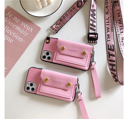 Sample Faux Leather Coin Purse Phone Case