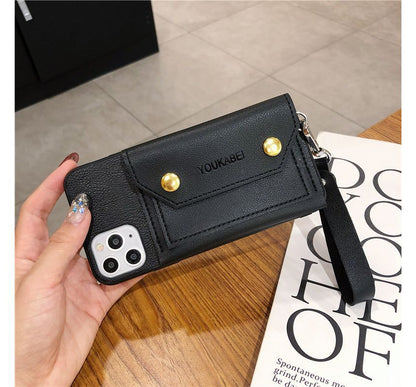 Sample Faux Leather Coin Purse Phone Case